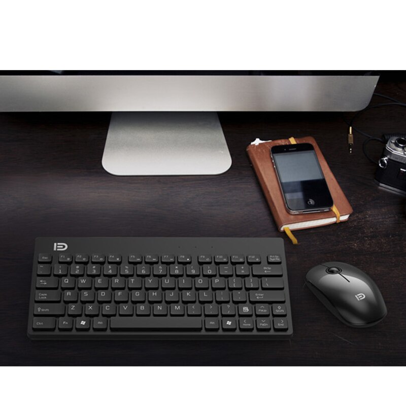 Wireless Keyboard And Mouse Set Notebook Slim Silent Game Office Home Girl Mini Set