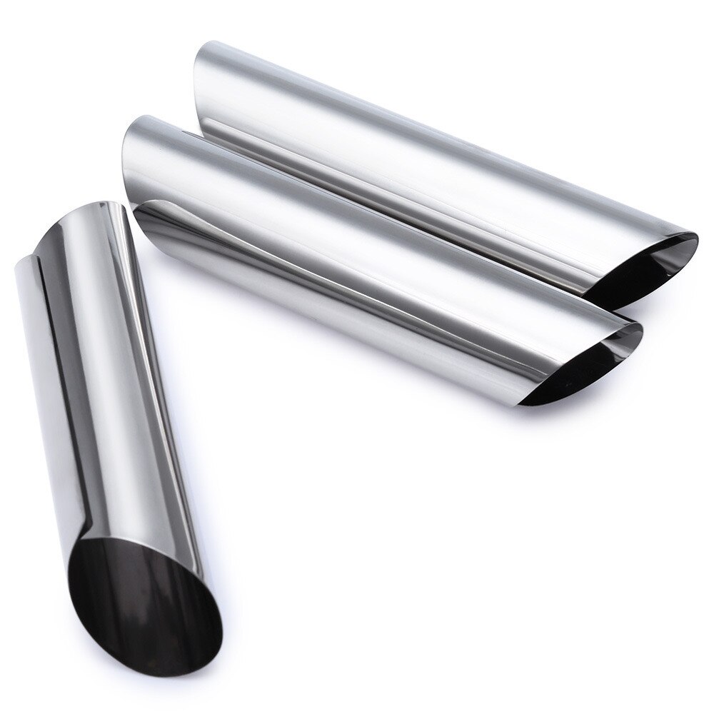 Stainless Steel Denmark Large screw tube Croissant Bakery Useful Product Sweet Rolls Mould