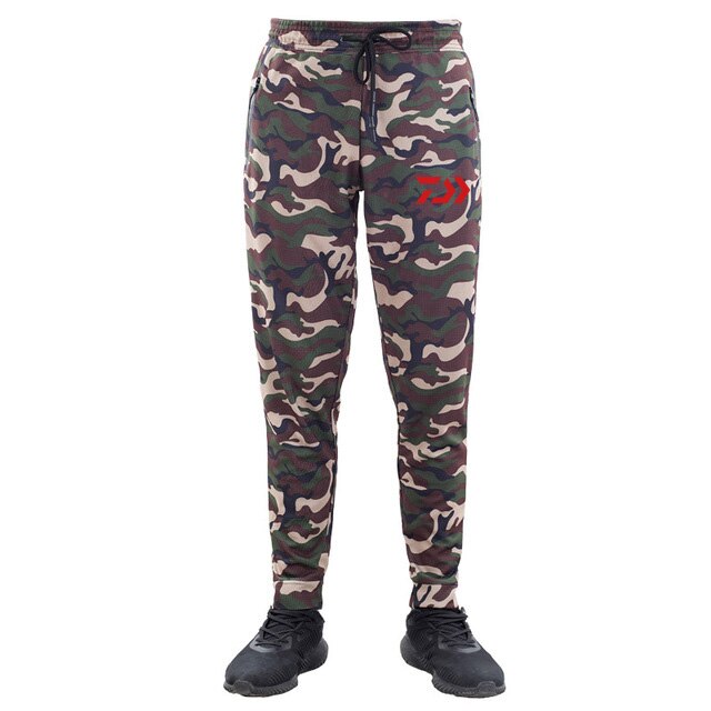 Herfst Zomer Mannen DAIWA Vissen Kleding Snel Droog Ademend Anti Uv Man DAWA Camouflage Vissen Broek Outdoor Sport Broek