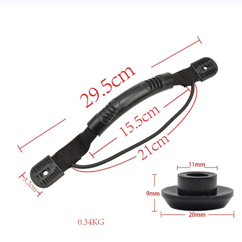 1 Set Of Kayak Buckle Set Practical Kayaking Screw Handle Fitting Carry Easy To Install Kayaks Handle