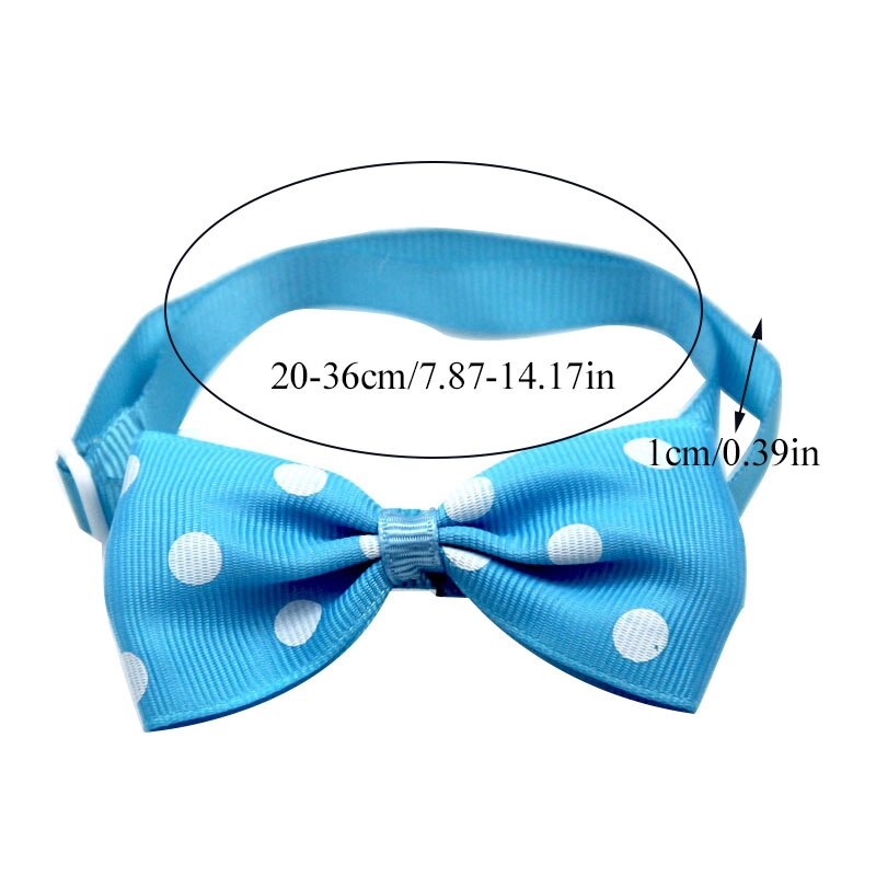 1 Stuk Verstelbare Hond Kat Strikje Stip Das Hond Strikje Puppy Bows Pet Vlinderdas verschillende Kleuren Supply