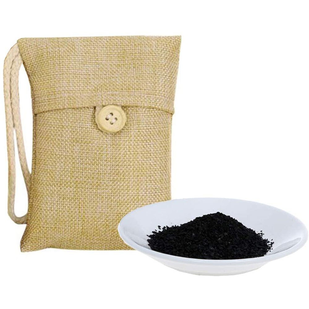 Absorbeur d'odeur de charbon actif, éliminateur, assainisseur d'air naturel pour voiture, maison, chaussures