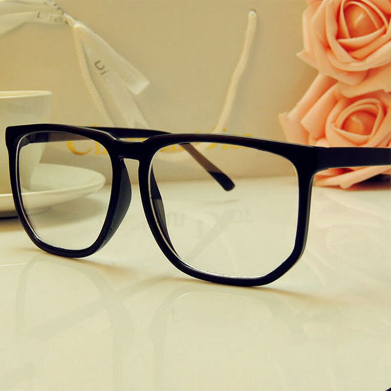 TinffGan Große Gläser Rahmen Frauen große Brillen Rahmen Männer Brillen Rahmen pc Spektakel schwarz Brillen oculos de grau