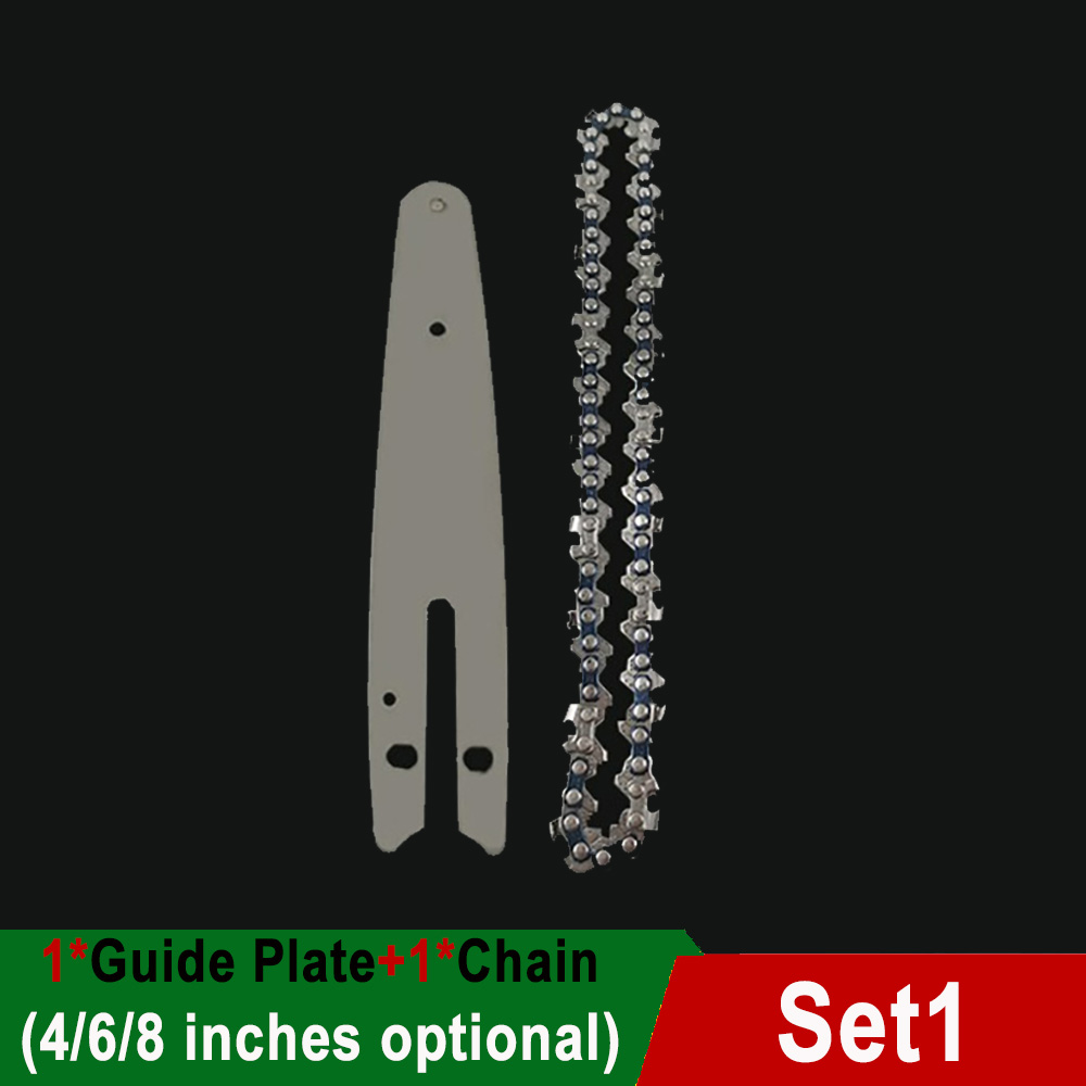 4"/6"/8" Inch Chain Saws Blade for Cutting Wood 1/4"LP 0.043" Gauge 28/37/45DL Mini Chainsaw Chains Electric Chains Replacement: 75 inches / WHITE