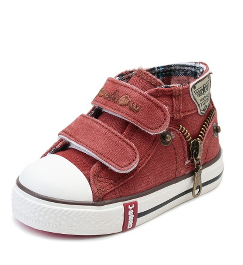 Lente Canvas Kinderen Schoenen Jongens Sneakers Kinderen Schoenen Voor Meisjes Jeans Denim Platte Laarzen Baby Peuter Schoenen