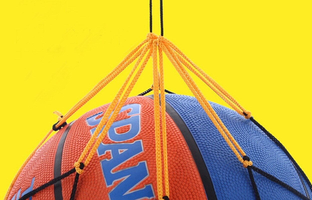 Mesh Net Bag Basketball Carry Bag Ball Carry Mesh Single Ball Carrier