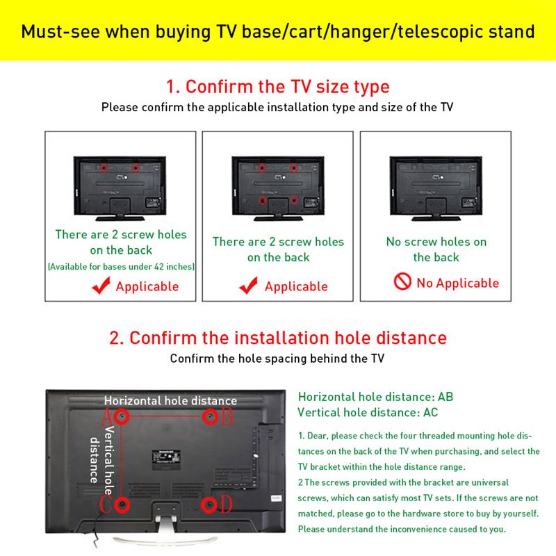 Universal TV Wall Mount Bracket Plasma Flat Panel Display Hanger Holder Rack Stand For 26inch to 55inch 30kg LED LCD TV