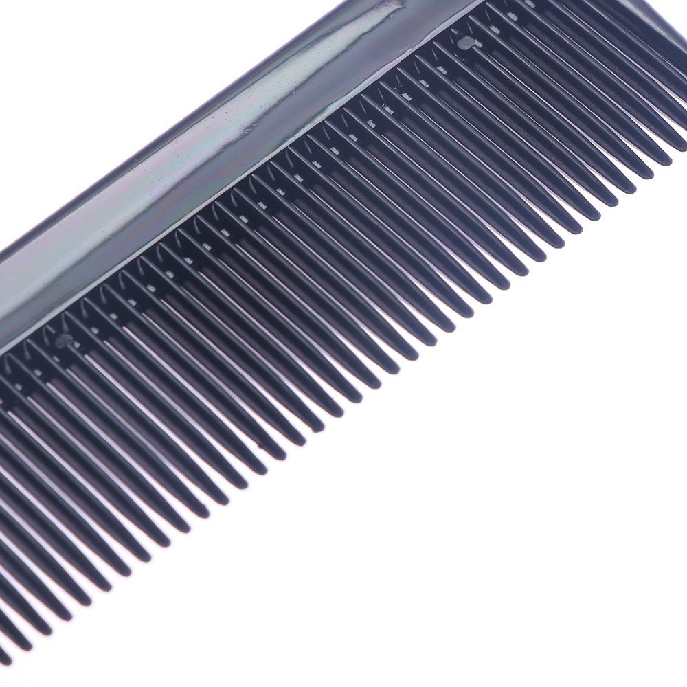 1PC Hair Styling Rat Tail Comb Fine-tooth Metal Pin Hairdressing Black Plastic Fine-tooth Hair Comb Beauty Tools Hair Brushes