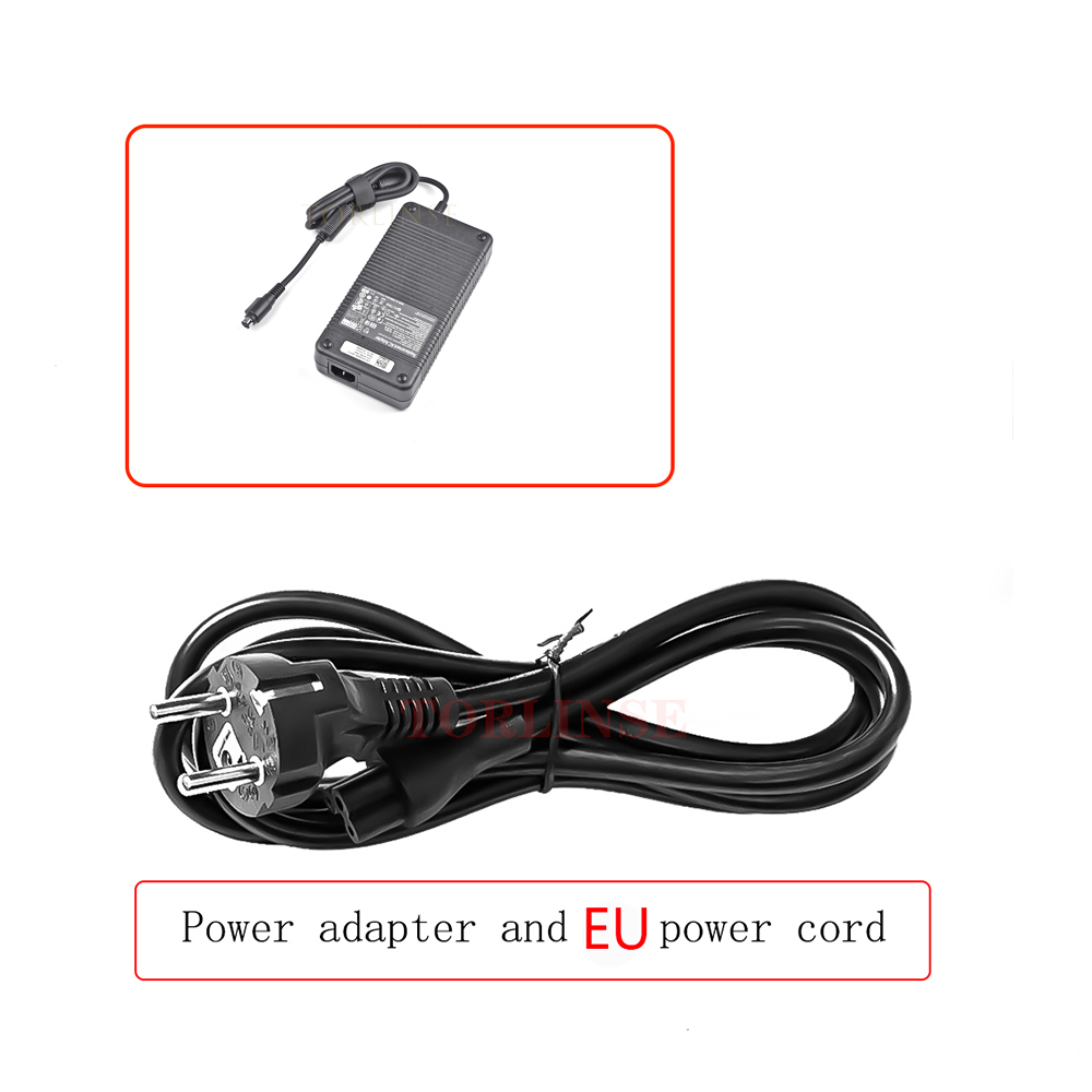 ADP-330AB D 19.5V 16.9A 330W AC Adapter Charger A17-330P2A A15-330P1A A330A002L For MSI GAMING GT80 GT62VR GT73VR GT75: WHITE
