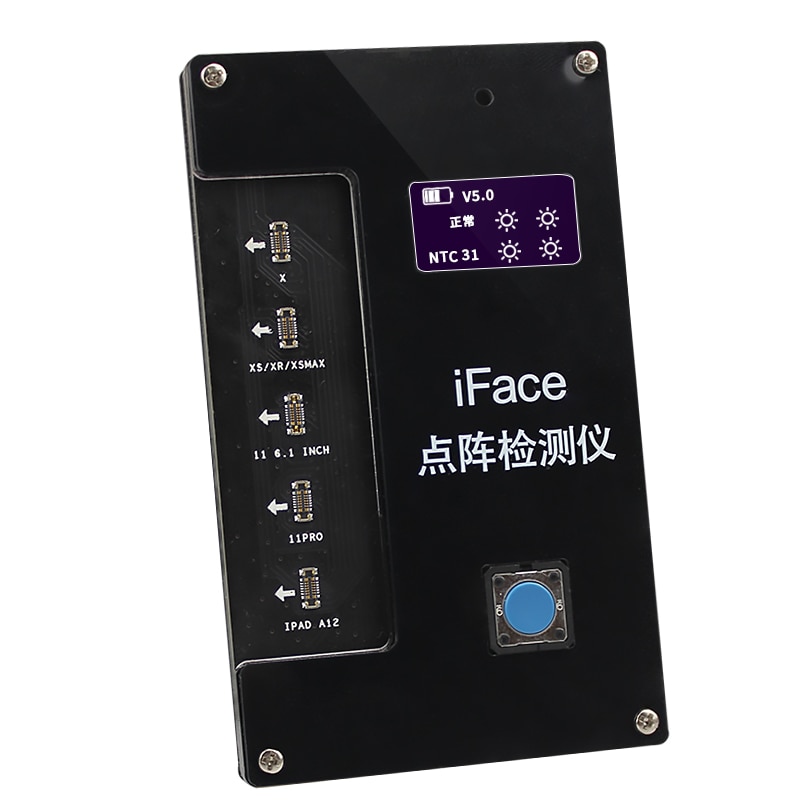 Qianli IFace Matrix Tester iFace Dot Projektor Für telefon X-11 Pro PAD A12 Gesicht ID Prüfung Reparatur Schnell Diagnose Fehlfunktionen