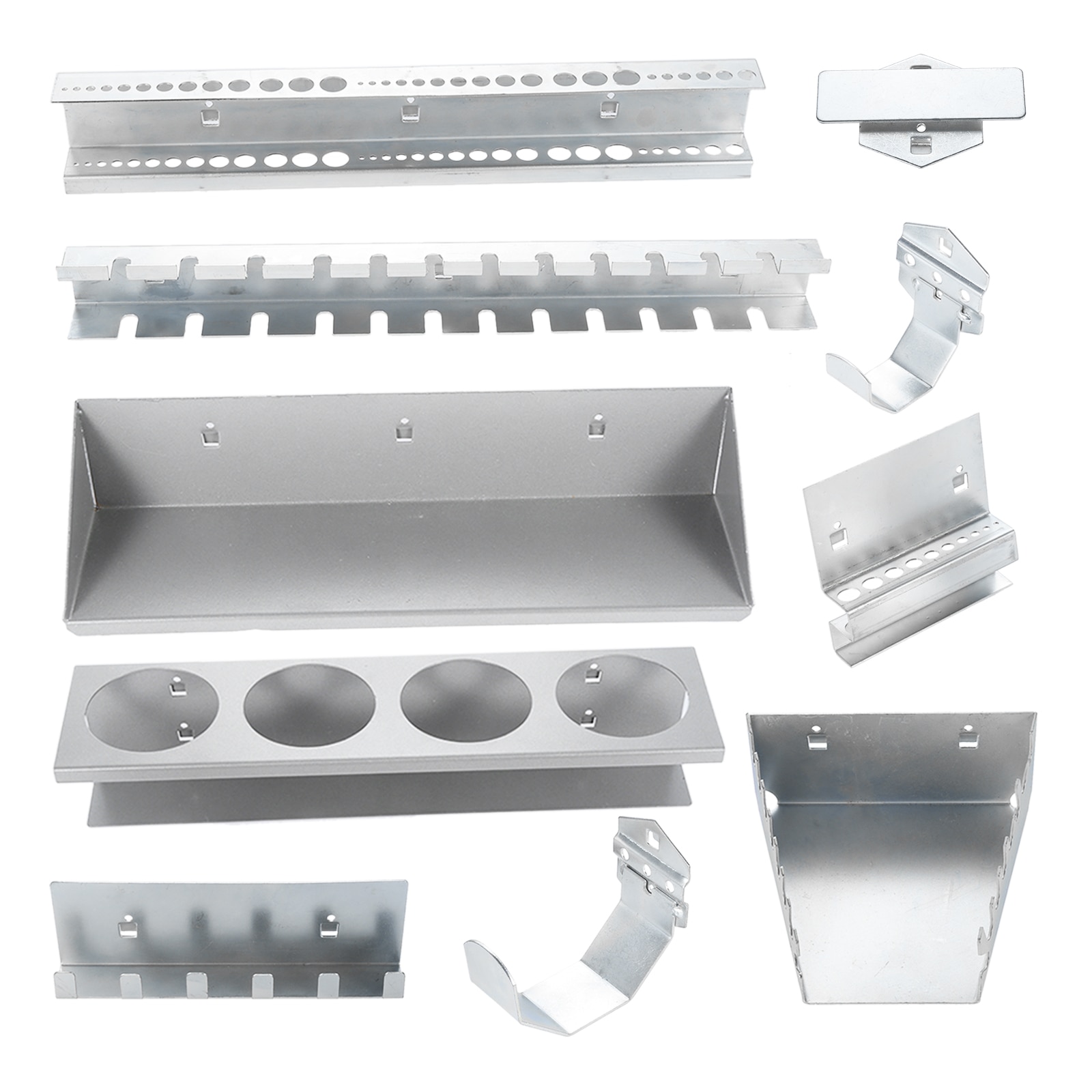 Gereedschap Haak Opknoping Wrench/Boor/Pole/Schroevendraaier/Socket Rack Hardware Onderdelen Opslag Board Wall-Mount houder Organizer Garage