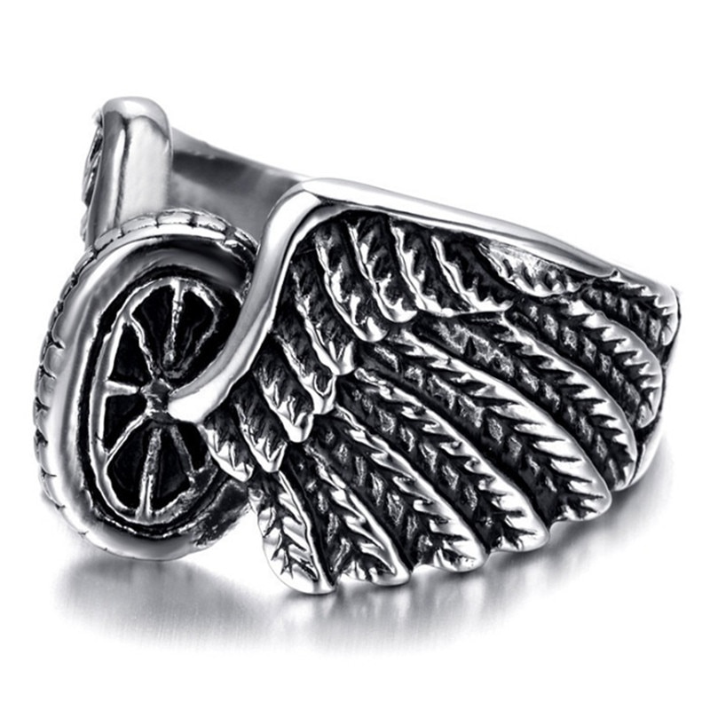 Fdlk Eagle Motorfietsen Band Biker Mode Motor Biker Mannen Ring Sieraden