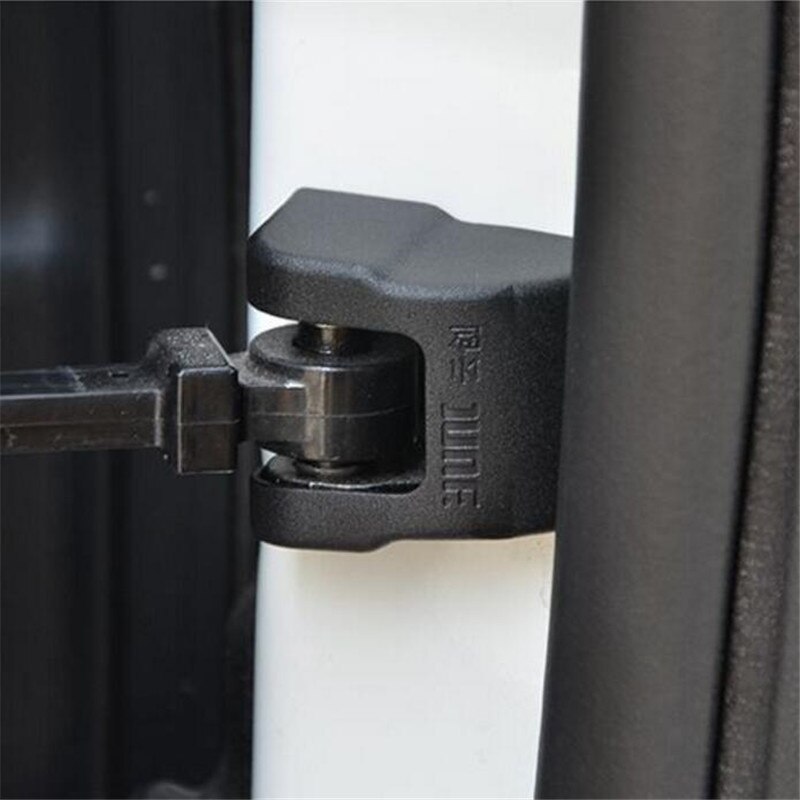 4 stk/parti bil styling dør check arm anti rust cover til jeep kompas renegade commander/volvo  v40 xc90 s90 v90 xc60