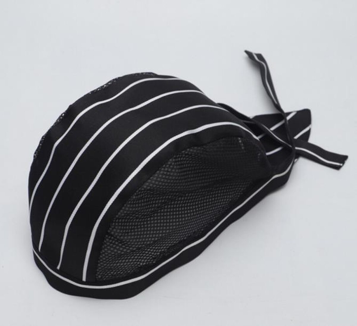 Chapeau de serveur unisexe 6 Styles, casquette de travail en maille réglable, chapeau de Pirate respirant pour Chef de Restaurant: D