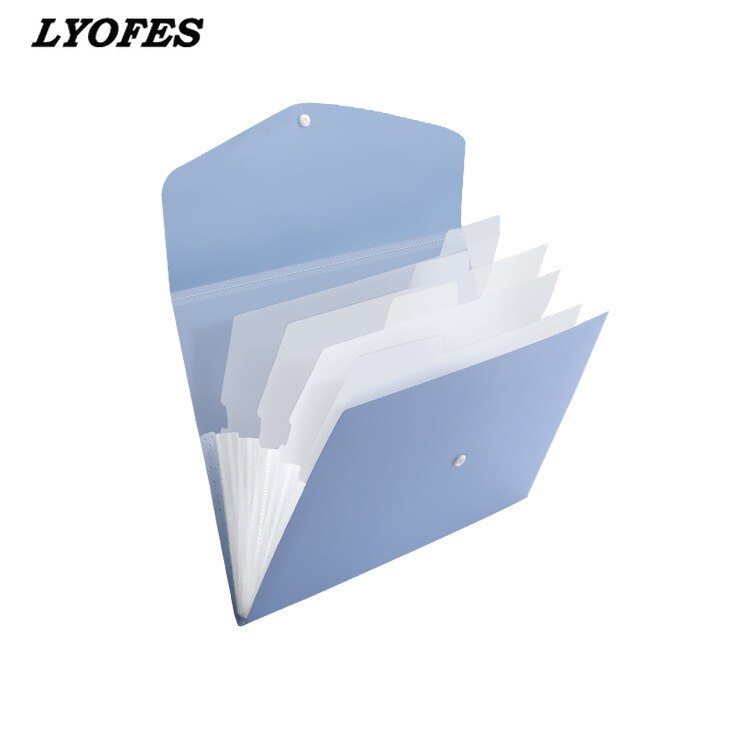 13 Grids Handheld File Folder Organ Box Bag Multi-function Organizer Storage Holder Office Document A4 Paper Folder