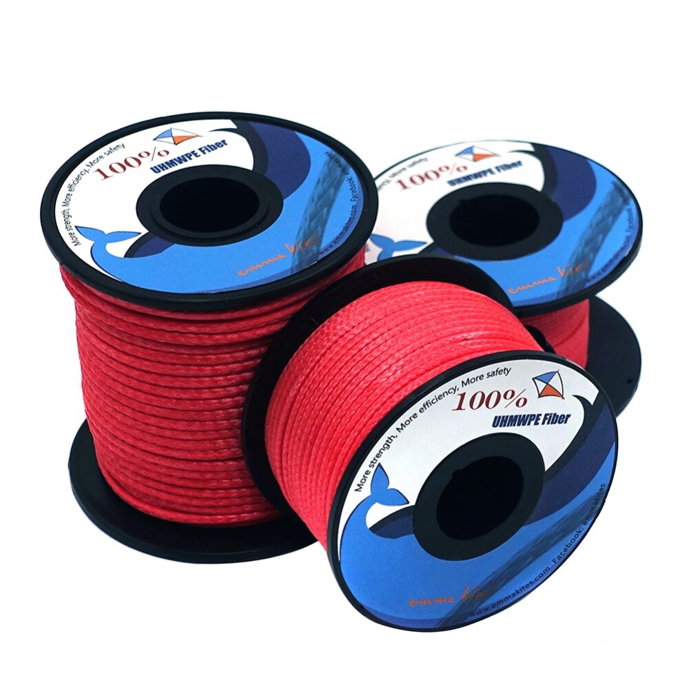 220lb - 1000lb Braided Kite Line for Large Power Kite Strong Abrasion Resistant Fishing Assist Cord Outdoor Camping