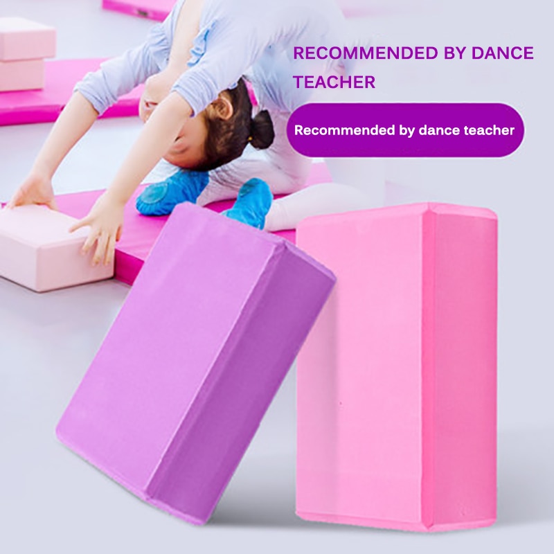 Stretching yoga bolster gym block skum tegel träning träning fitness set verktyg kudde kudde stretching kropp hälsoträning