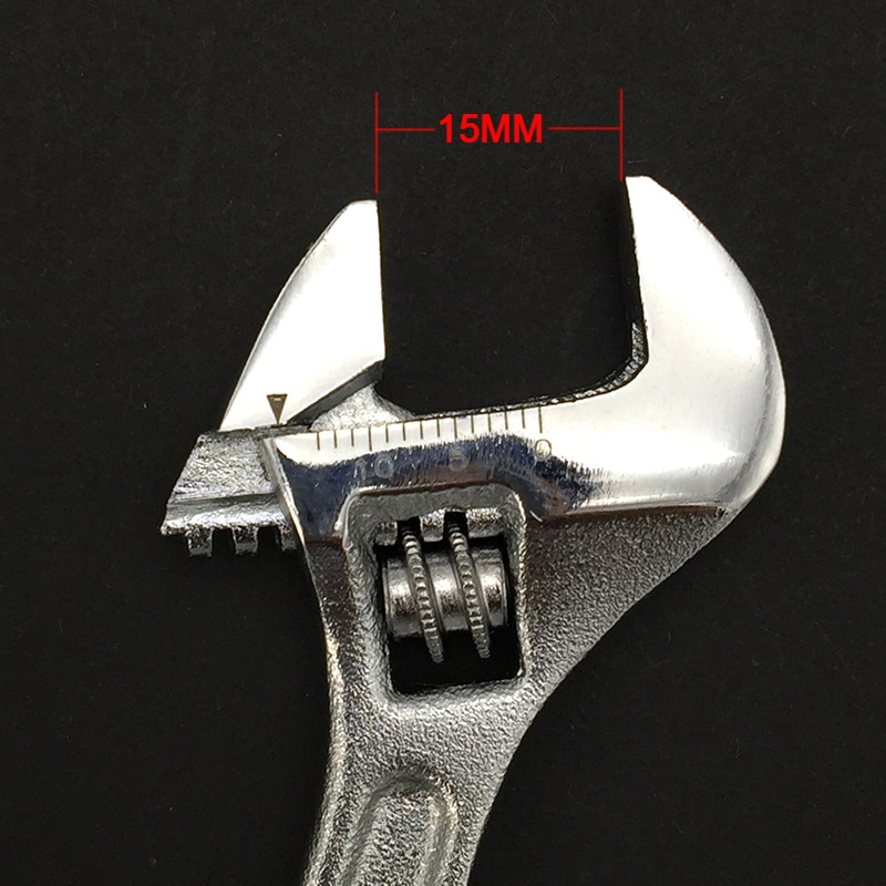 LAOA Mini 4" Adjustable Spanner Profession Stainless Steel Wrench Shifting Spanner car Repair Tools