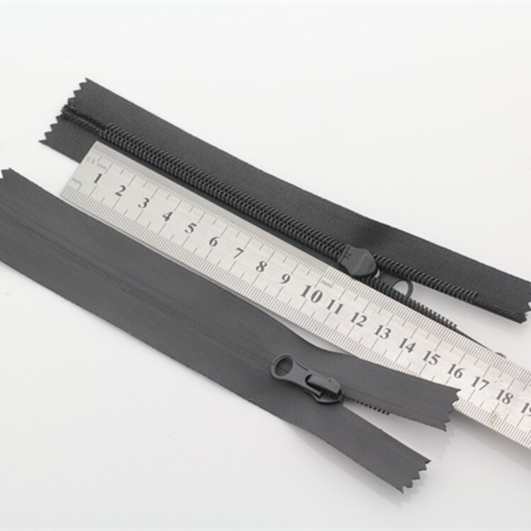 5 nylon zipper waterproof invisible garment pocket Korean version of the seamless garment accessories 50cm-150cm