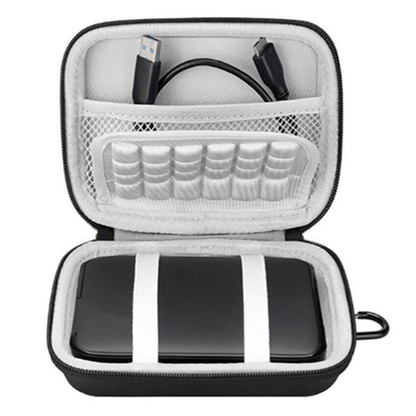 Hdd Case Bescherm Tas Eva Doos Voor Hdd Hard Drive Cover Behuizing Power Bank Zakje Doos Kabel Muis Oortelefoon Opslag tas