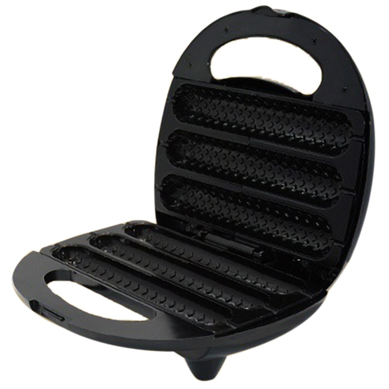 Elektrisk pølsemaskin automatisk mini hundebrødsmaskin sandwich jern brødrister baking frokostpanne ovn eu plug