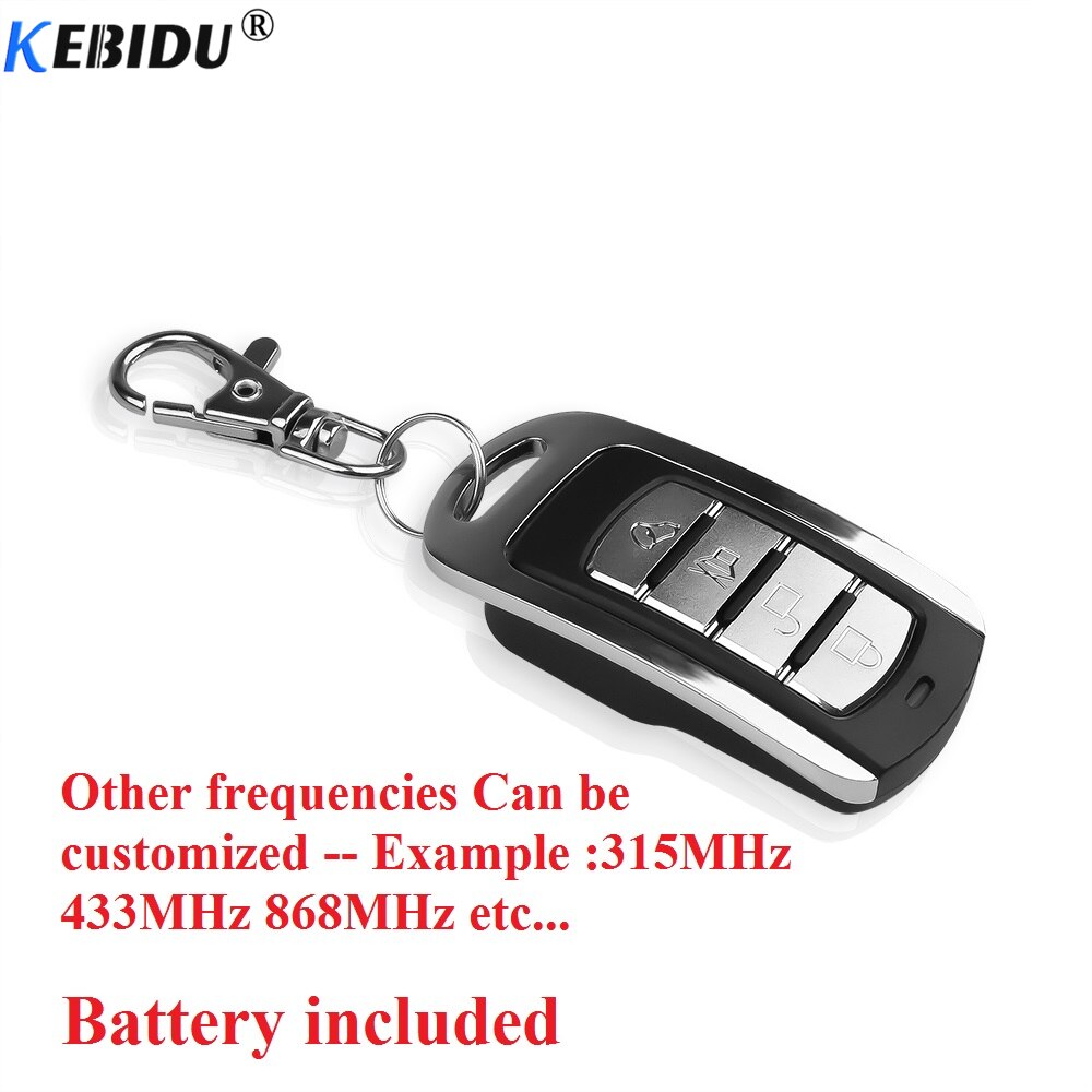 KEBIDU métal copie 433MHZ télécommande universelle Clone télécommandes duplicateur pour Gadgets voiture maison porte de Garage