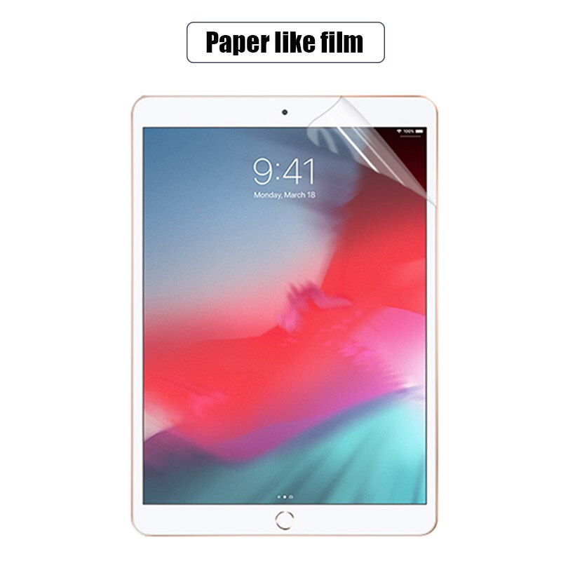 Funda para iPad Pro 10,5, , modelo A1701, A1709, carcasa negra de silicona suave ultrafina para Apple iPad Pro de 10,5 pulgadas: Paper like film