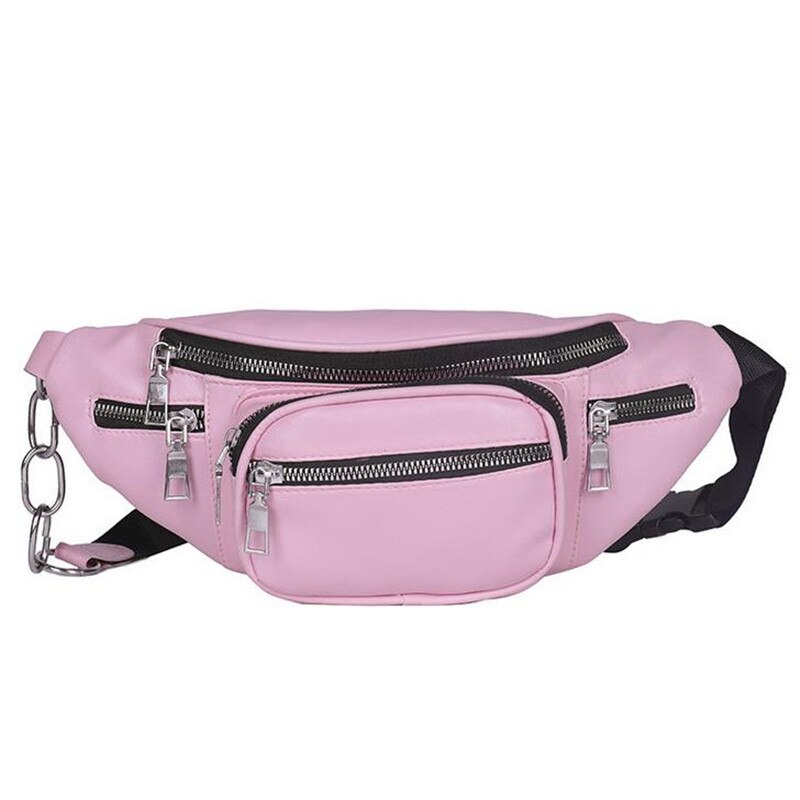 Riñoneras de piel sintética Unisex a la para hombre y mujer, riñonera negra lisa, riñonera de viaje, bolsos de hombro, riñonera 40 #: D