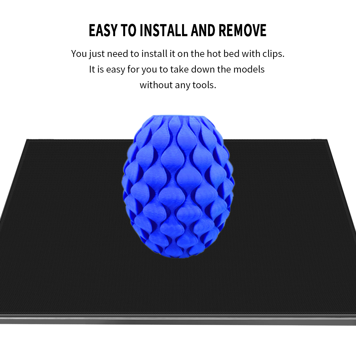 Ultrabas uppvärmd säng plattform bygg yta glasplatta 220 235 310 410mm gitter glas säng för ender 3 ender 5 cr-20 pro