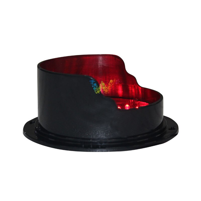 Flèche verte croix rouge 5 pouces 125MM, Signal de lavage de voiture DC 12V, Module d&#39;éclairage de signalisation de stationnement
