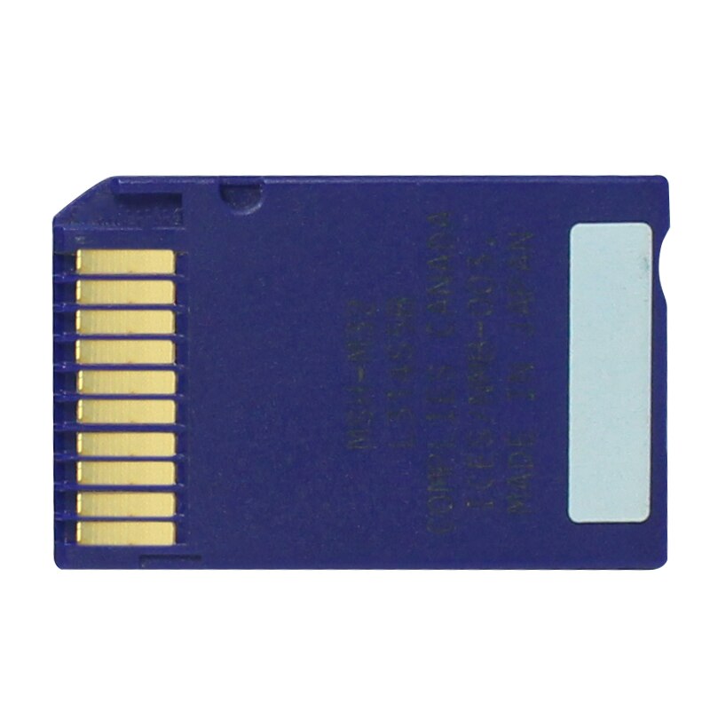 64 Mb MS Memory Stick Pro Duo Geheugenkaarten 64 Mb In MS Card Memory Stick NON-PRO kaart