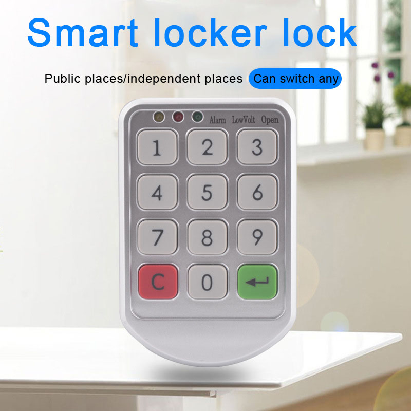 Keyless Electronic Code Digital Password Keypad Security Cabinet Smart Lock UY8