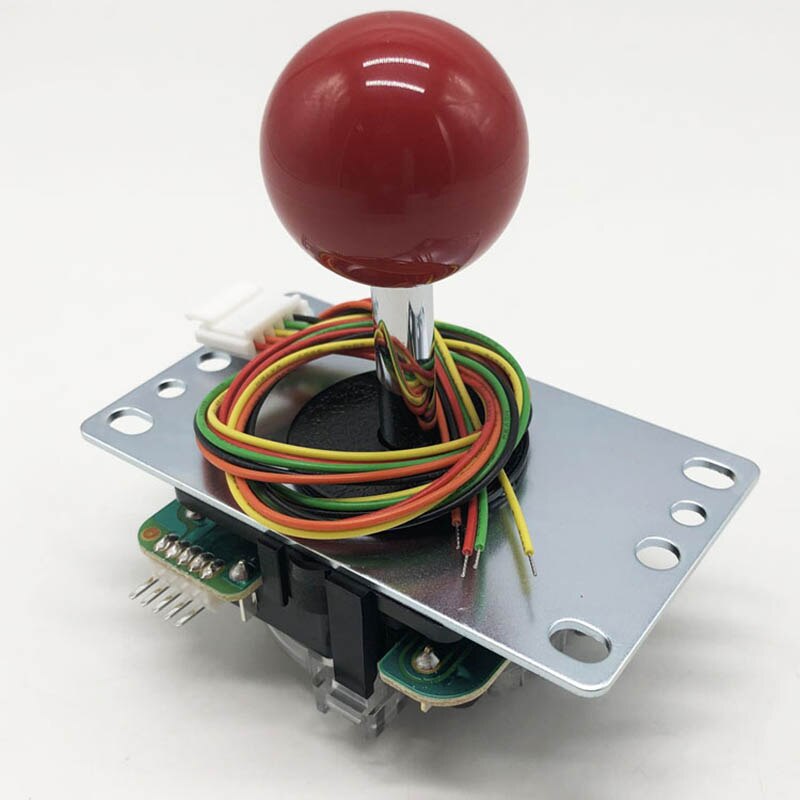 Originele Japan Sanwa Joystick Jlf Tp 8YT Stok 32Mm As 35Mm Top Bal Nul Vertraging Joystick Diy pc PS3 Xbox Joystick: Bourgondië