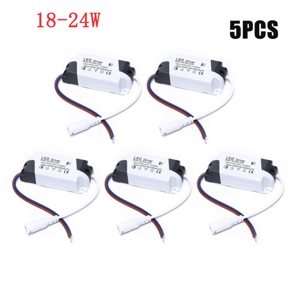 1x Mini Led Driver 8-18W/ 8-24W Transformator Voeding Plafond Schijnwerpers Led drive Adapter Verlichting Transformator Leds Power: 18-24W