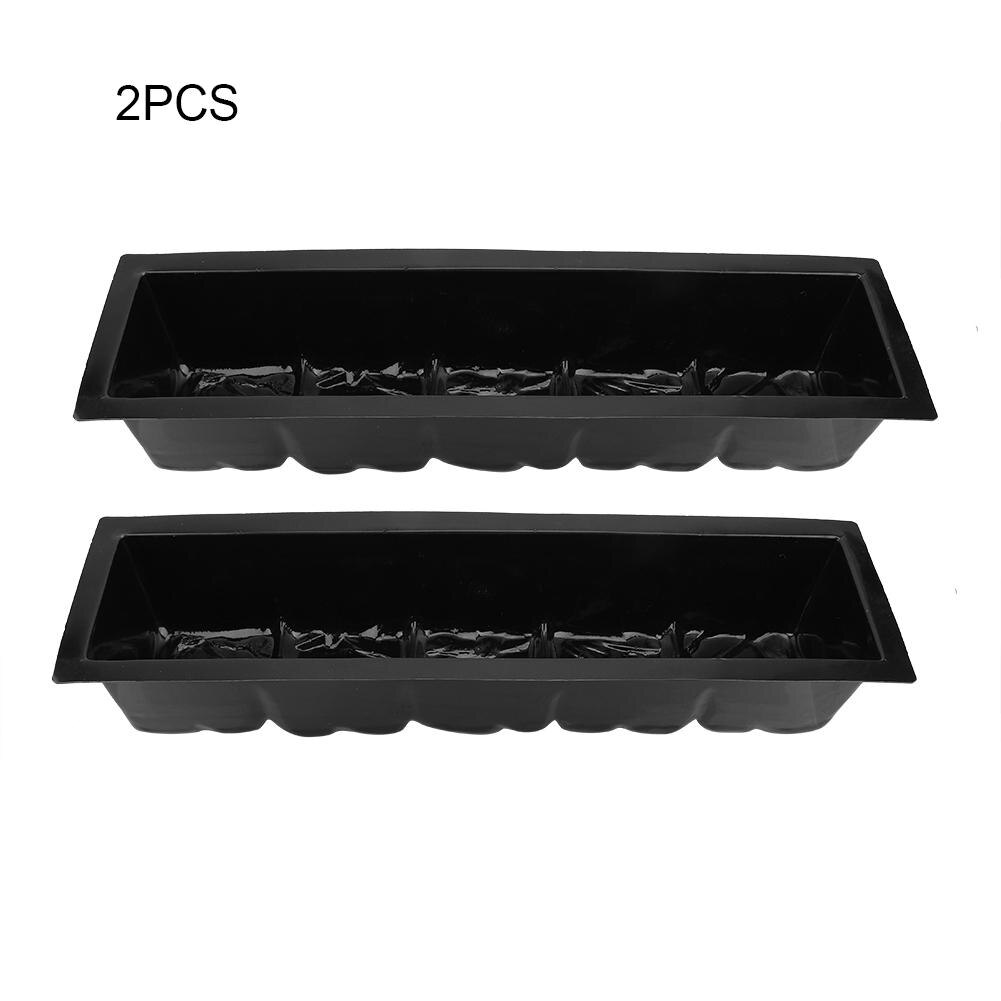 2pcs Paving Mold with Pattern DIY Plastic Paving Stone Molds Path Maker Concrete Mold Plastic Stepping Stone Mold