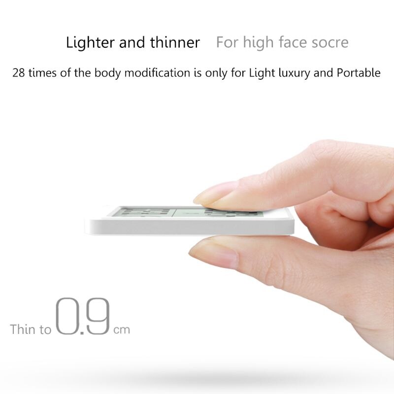 Automatic Electronic Temperature&Humidity Monitor Clock 3.2\" LCD Digital Screen