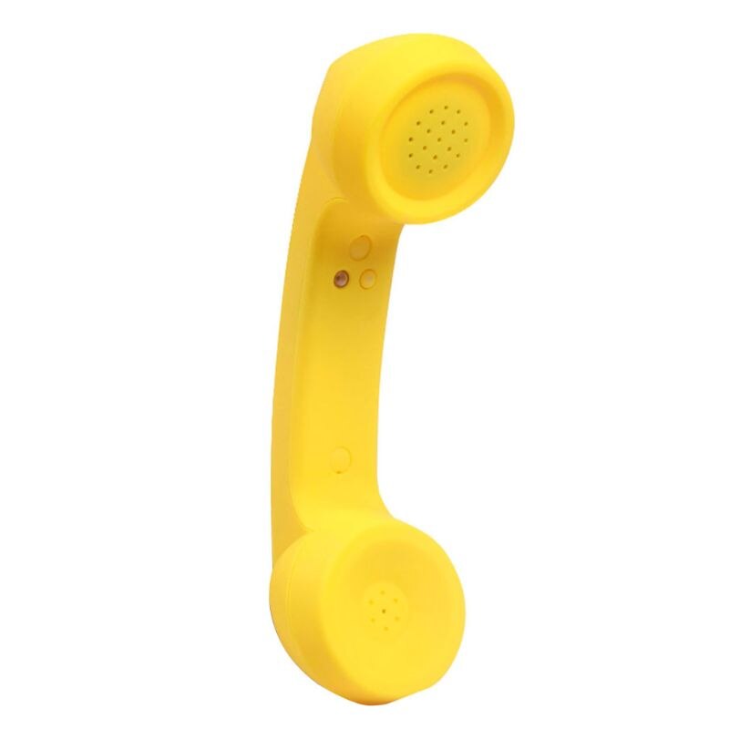 OOTDTY Wireless Bluetooth 2.0 Retro Telephone Handset Receiver Headphone for Phone Call