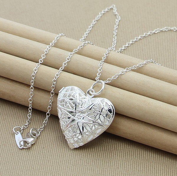 Kasten Kette Halskette 925 Schmuck Silber 4 MM Breite Kette Verknüpfung Halsketten für Frauen Männer Schmuck Neue