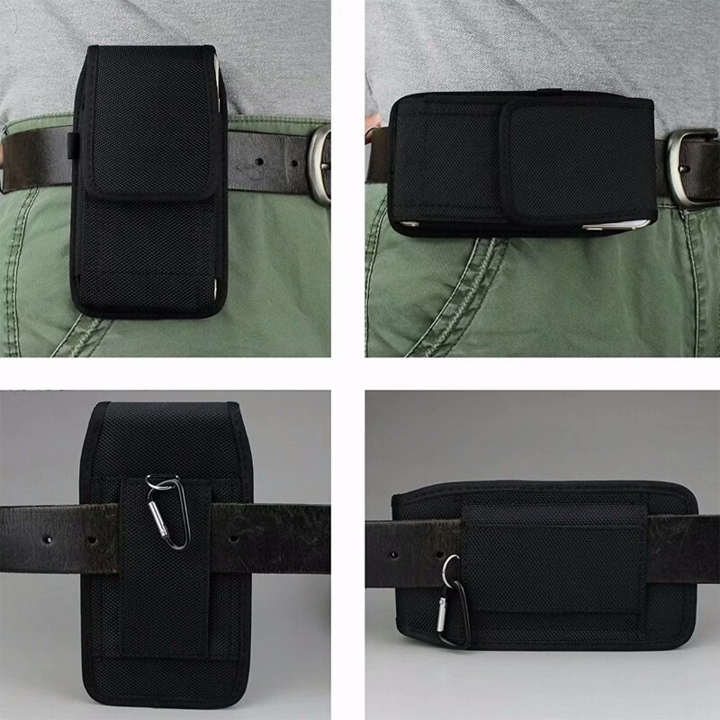 Phone Pouch Belt Clip Tas Voor Samsung A5/A8/J5 /J7/J3 Case Met Pen houder Taille Arm Band Bag Telefoon Cover