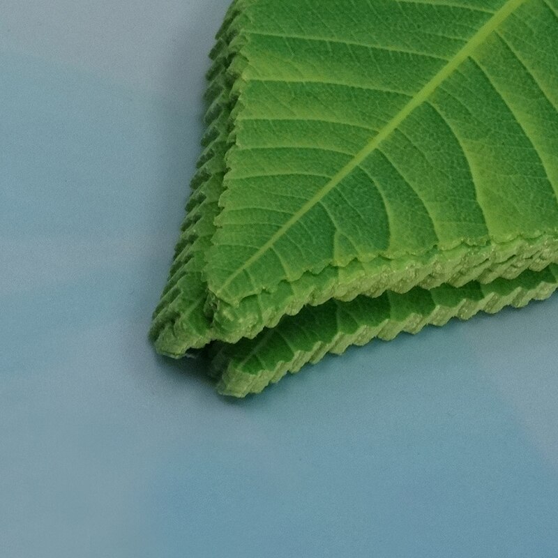200Pcs Sushi Blad Decoratie Voedsel Plastic Blad Groene Niet-toxisch Geurloos Japanse Sushi Decoratie Bladeren Sashimi
