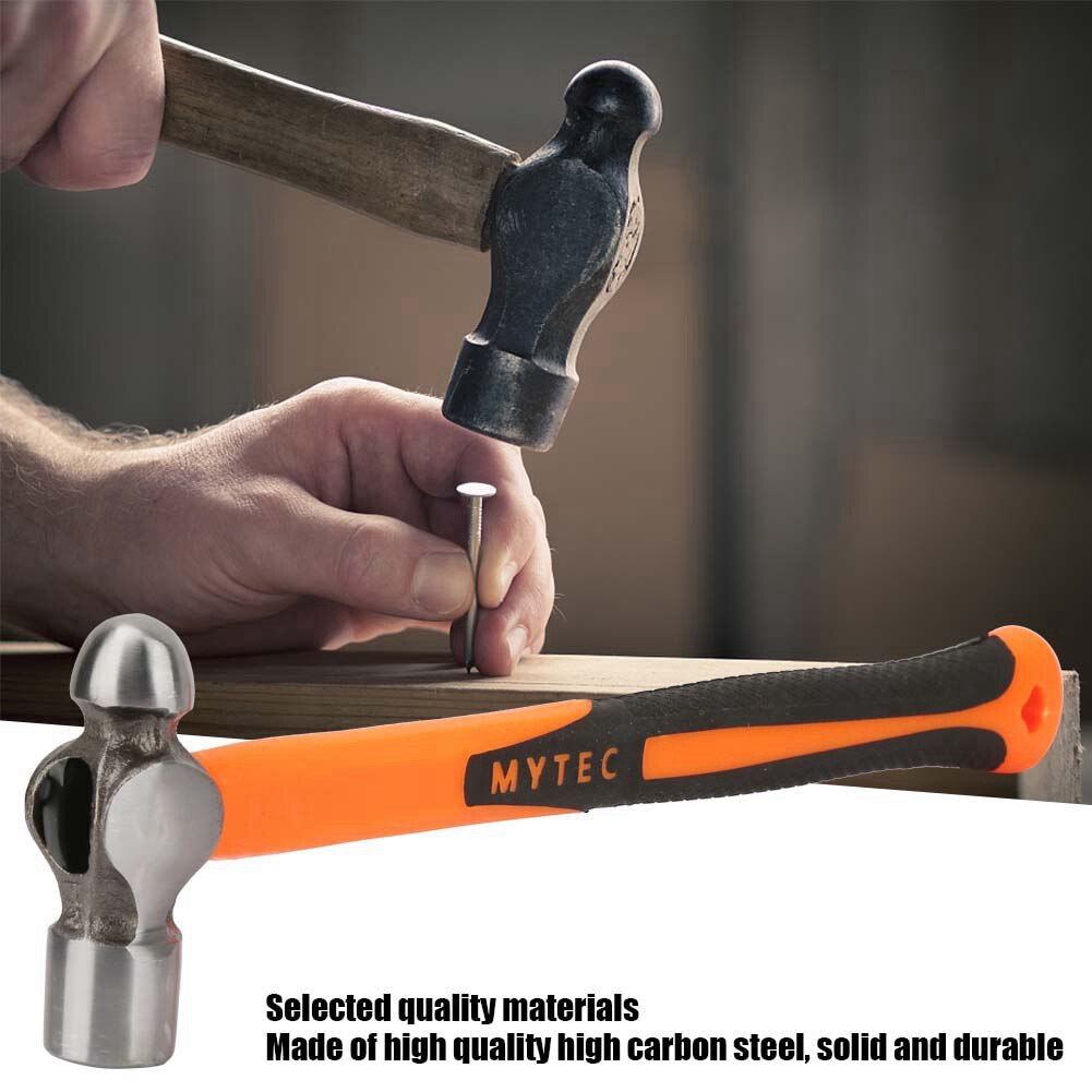 0.5LB Round MiNi Small Hammer Ball Peen Pein Hammer Hardware Tool Household Hammer for home industrial emergency decoration