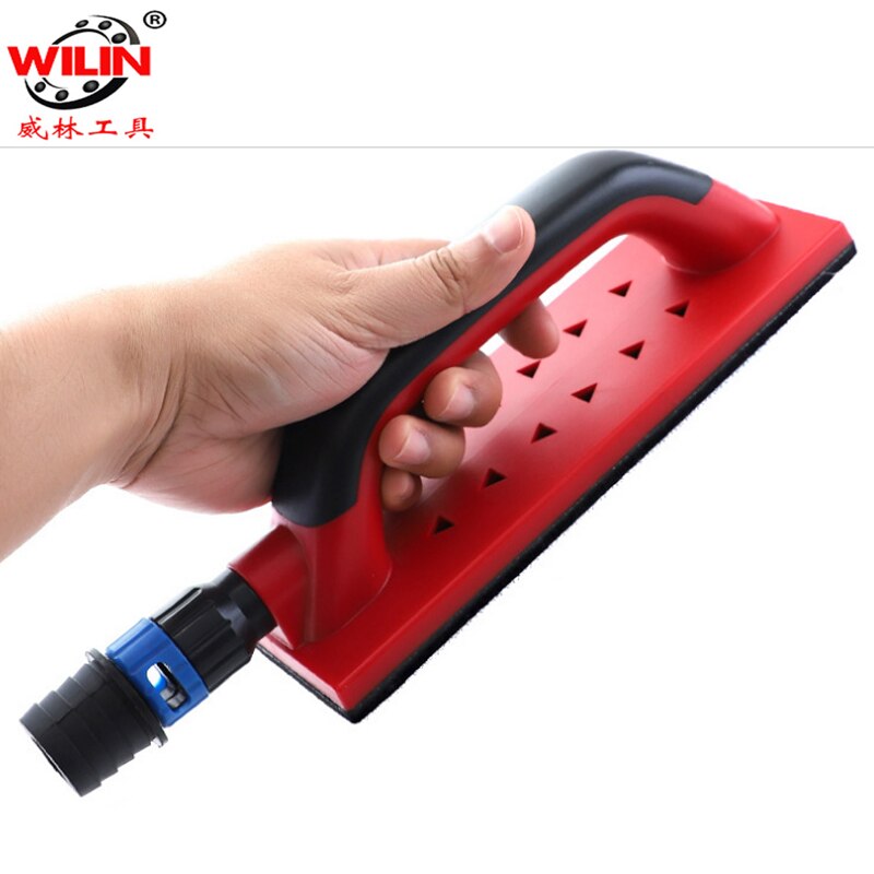 1pc 10 " schuurblok handstofafzuiging schuur slijp sponsblok stofvrij 80mm 230mm" stofvrij blok schuurgereedschap