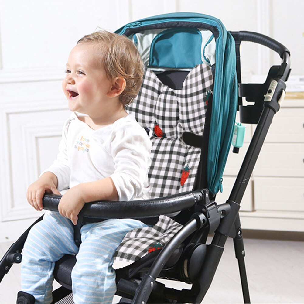 Baby Stroller Seat Pad Universal Baby Stroller High Chair Seat Cushion Liner Mat Cotton Soft Feeding Chair Pad Cover Protector