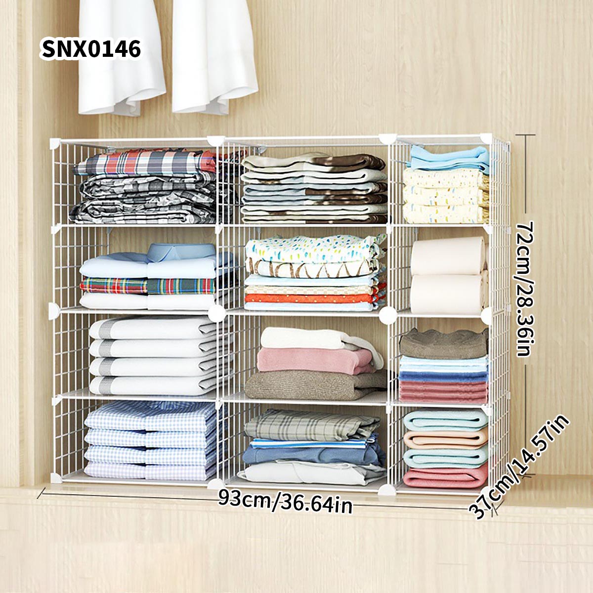 Kleding Gelaagde opbergkast Scheidingswand Opbergrek Hangende kledingkast Kruisscheidingswand Verticale studentenslaapzaalkast Gelaagd rek