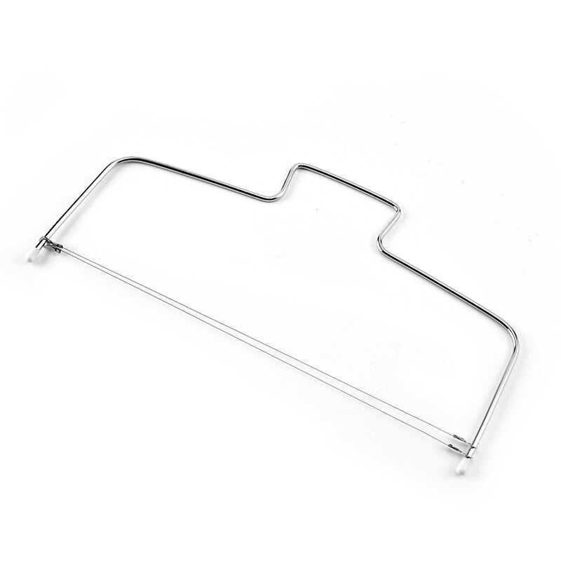 Double Line Adjustable Wire Cake Cutter Slicer Leveler Stainless Steel Cake Cut Tools Bakeware Kitchen Cooking Tool Cake Scraper
