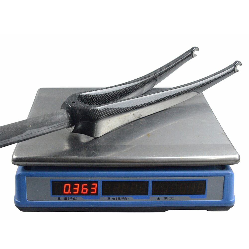 Full Carbon Vork 700C Racefiets Vork Fietsonderdelen Voor Stem Diameter 28.6Mm V Brake 3K Matt/glossy