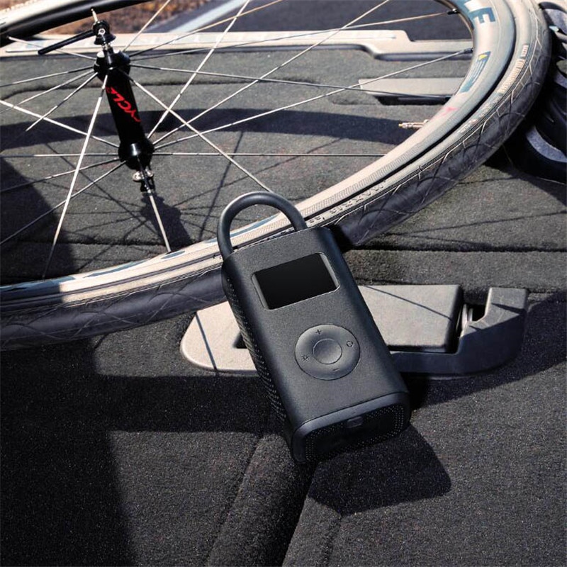 Neueste Xiaomi Mijia Tragbare Clever Digital Reifen LED Druck Erkennung Elektrische Luftpumpe Pumpe für Fahrrad Motorrad Auto FußBall