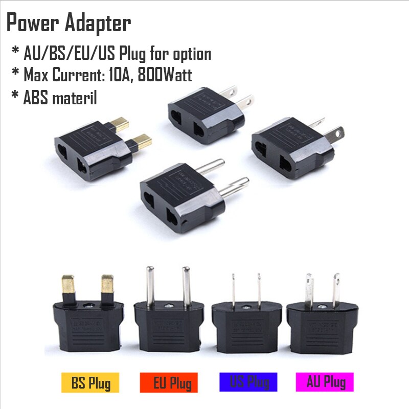 1 ST EU/AU/BS/US Plug reislader Adatpter Converter Stekkers Adapters Stekker adapter Connector