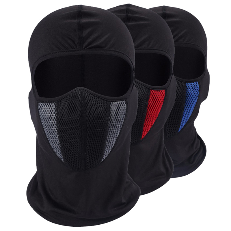 Pasamontañas para motocicleta, máscara facial completa a prueba de viento, protección facial a prueba de polvo, casco de motocicleta de invierno, Bandana, capucha, bufanda para el cuello de esquí