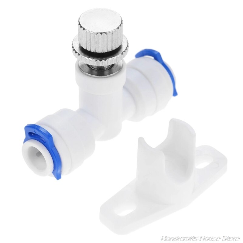 Reverse Osmosis 1/4" Hose RO Water Flow Adjust Valv-e Regulator Waterflow Control Valv-e Connector Fitting Water Speed M15 21: Default Title